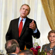 An effervescent Bush delights friends with tales of the poet Virgil.
